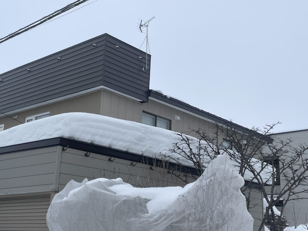 屋根の落雪対策