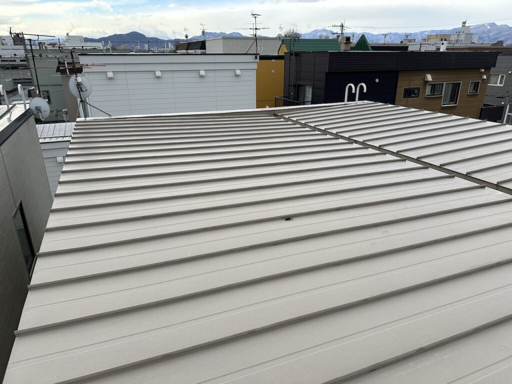 札幌市東区屋根修理工事施工前
