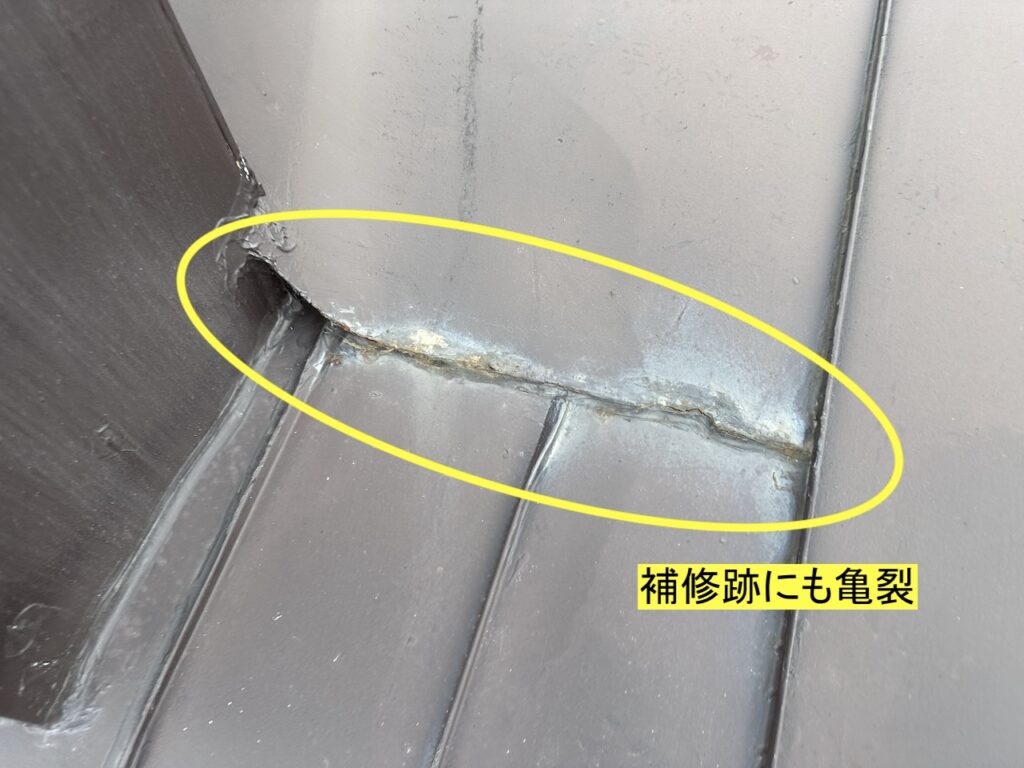 雨漏りの場所を調査