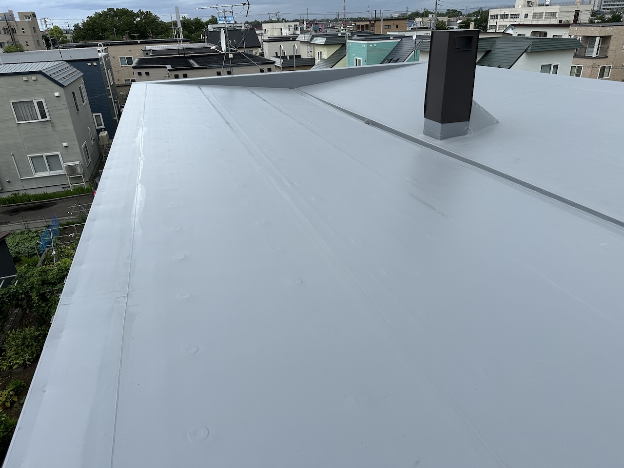 スノーダクト屋根リフォーム工事完了