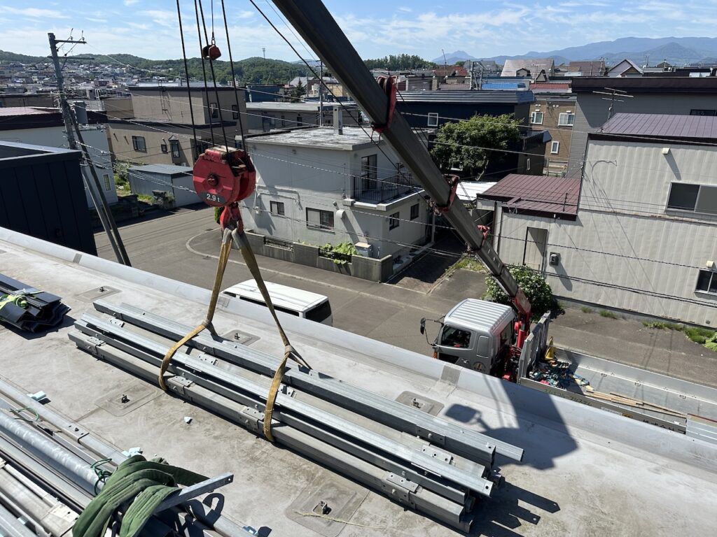ソーラーパネル架台処分