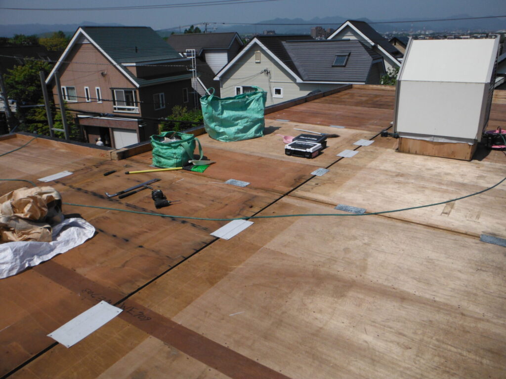 セキスイハイム ツーユー(木造)屋根リフオーム工事 札幌市