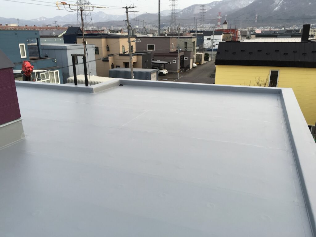 セキスイハイム屋根リフォーム完成（ステンレス防水）