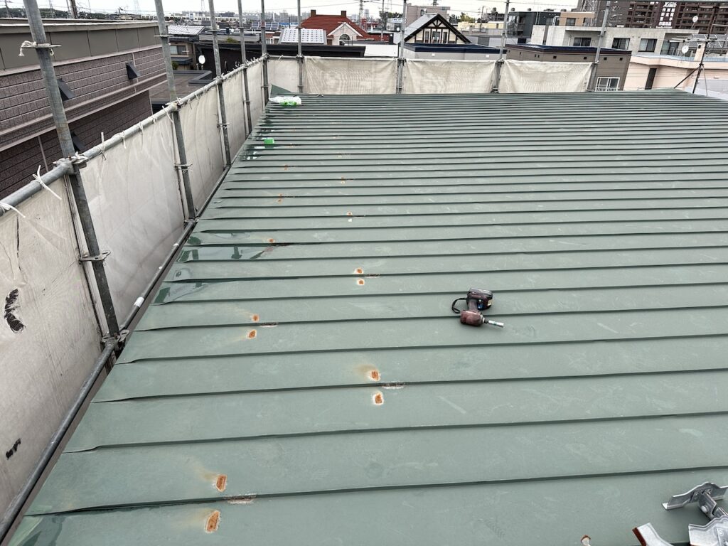修理前の屋根の状態