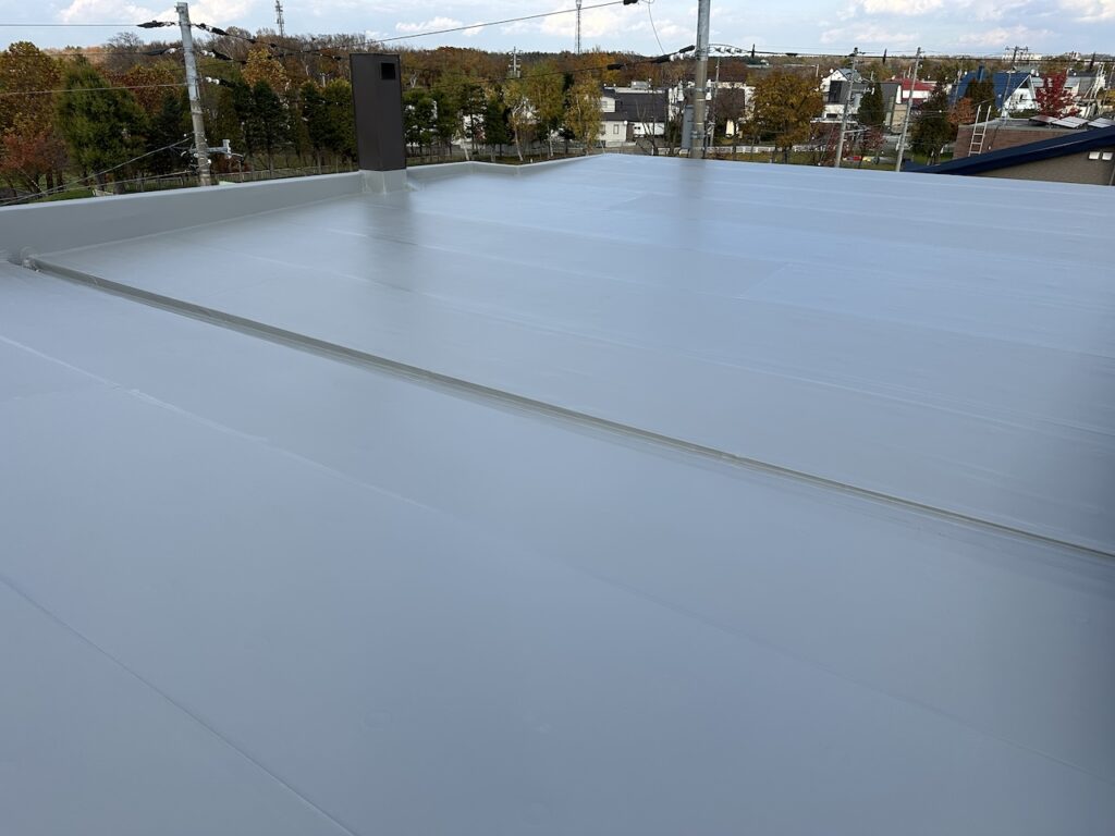 スノーダクト屋根リフォーム工事後の写真 北広島市W様邸