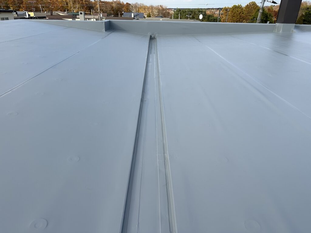 スノーダクト屋根リフォーム工事後の写真 北広島市W様邸