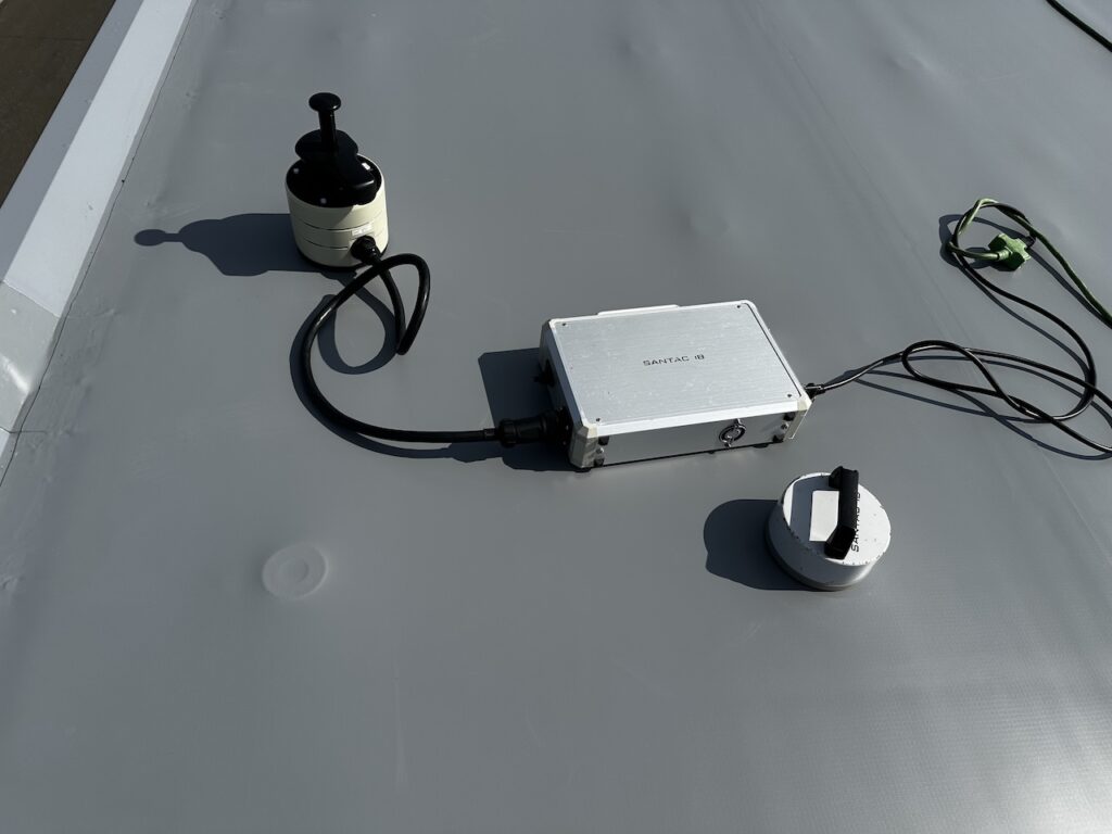 セキスイハイム防水工事(ディスクの溶着)