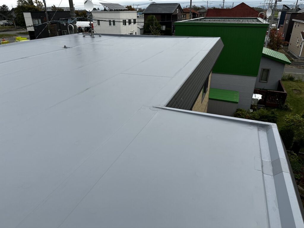 札幌市近郊I様邸セキスイハイム屋根防水リフォーム施工後
