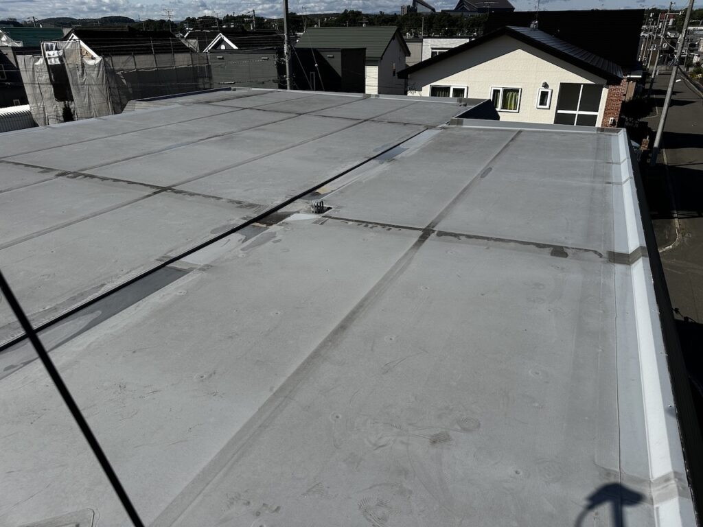 札幌市近郊I様邸セキスイハイム屋根防水リフォーム施工前