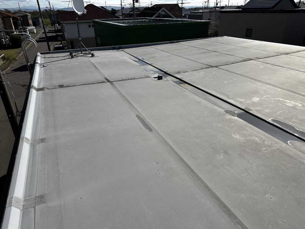 札幌市近郊I様邸セキスイハイム屋根防水リフォーム施工前