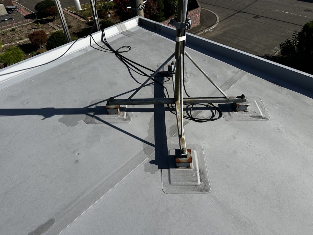 札幌市近郊I様邸セキスイハイム屋根防水リフォーム施工前