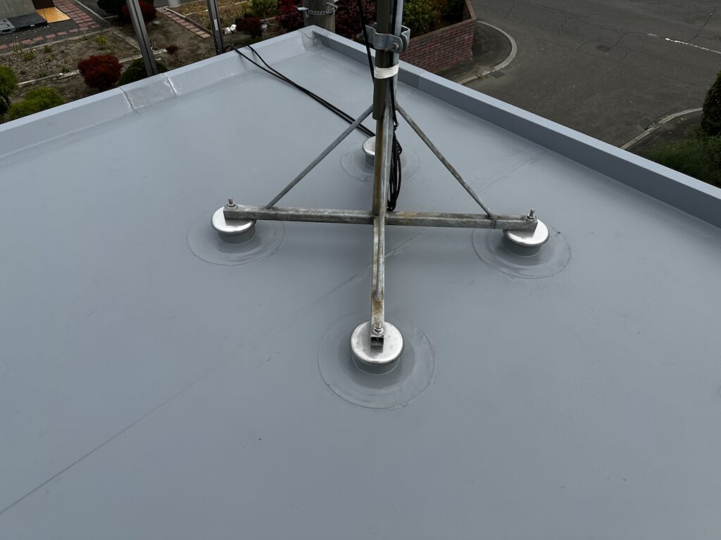 札幌市近郊I様邸セキスイハイム屋根防水リフォーム施工後