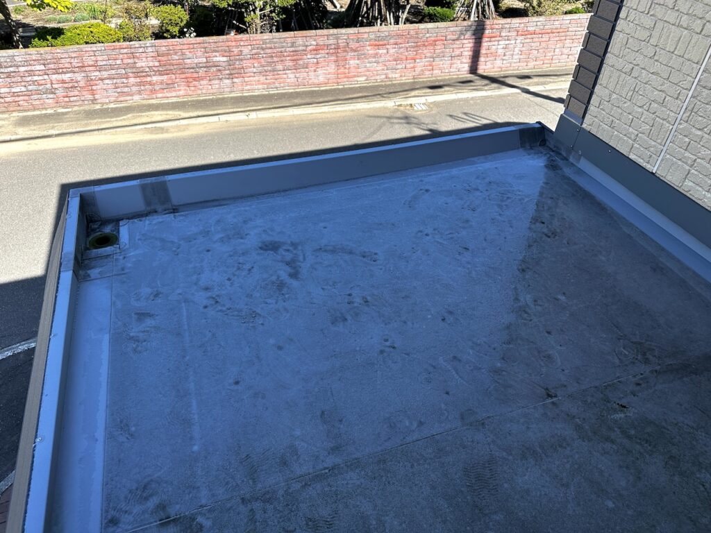 札幌市近郊I様邸セキスイハイム屋根防水リフォーム施工前