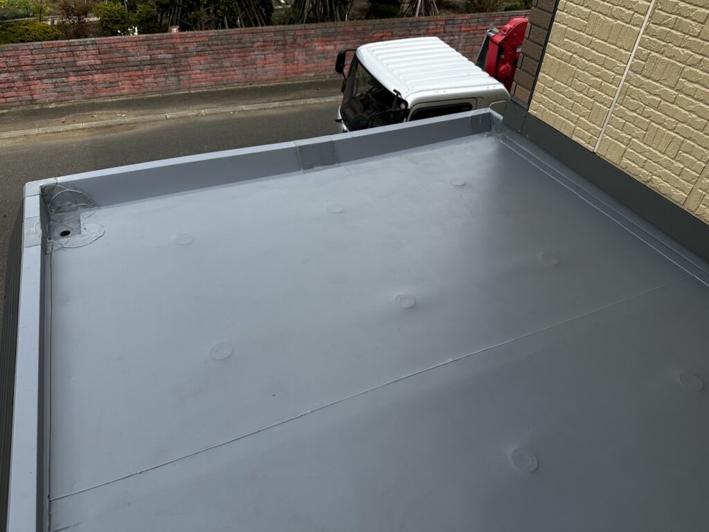 札幌市近郊I様邸セキスイハイム屋根防水リフォーム施工後