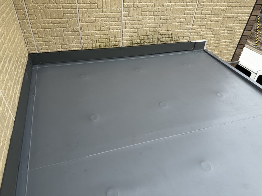 札幌市近郊I様邸セキスイハイム屋根防水リフォーム施工後