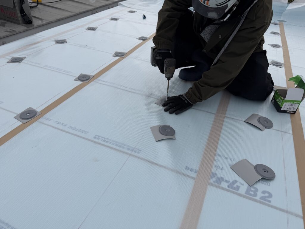 札幌市近郊サンタックIBシート防水リフォーム工事