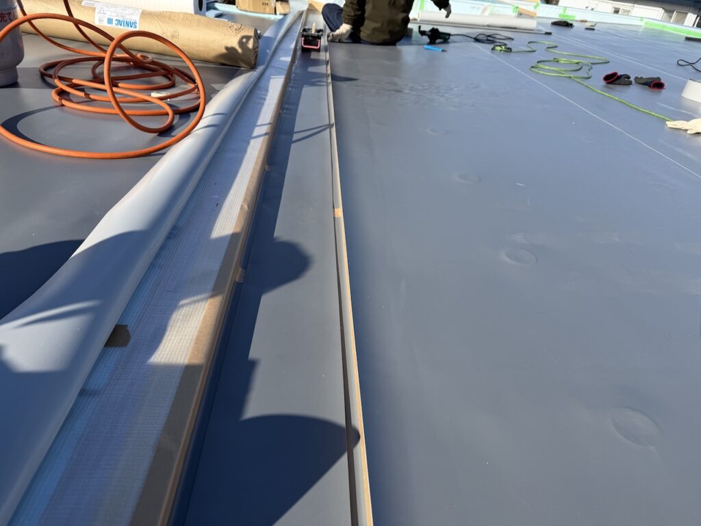 スノーダクトの防水工事