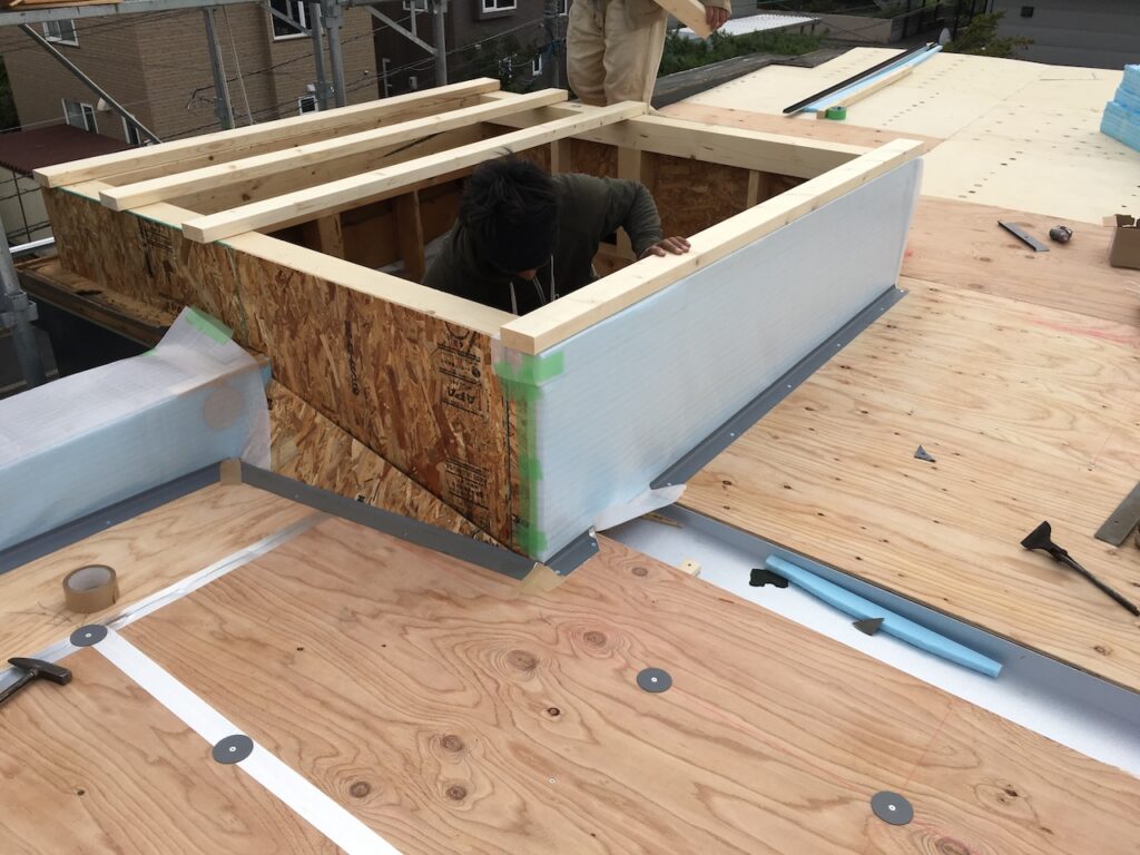 札幌市東区屋根リフォーム工事（スライドルーフ）