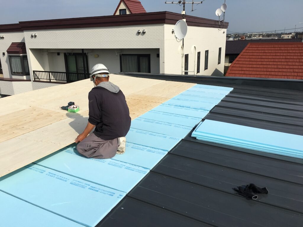 札幌市東区屋根リフォーム防水工事