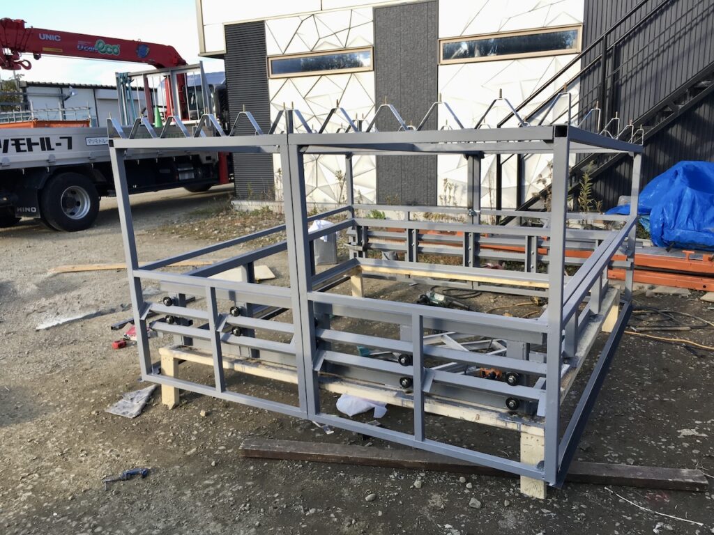 スライディングルーフ（天体観測）の製作完了