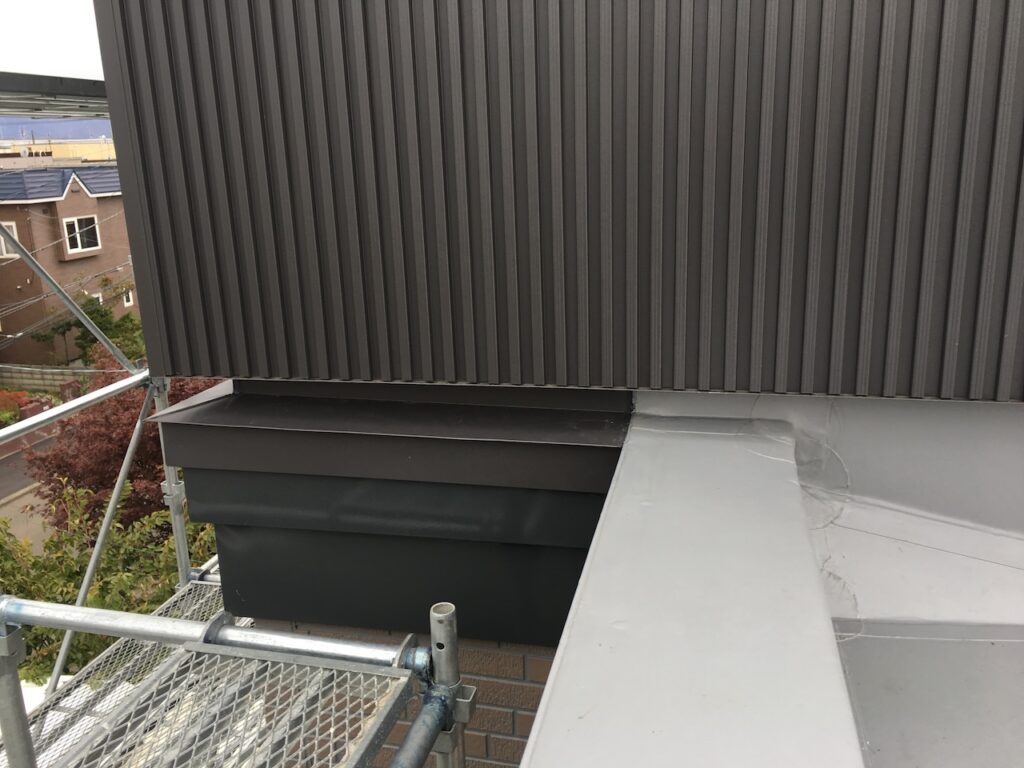 マツモトルーフオリジナルのスライドルルーフの設置工事（札幌市T様邸）