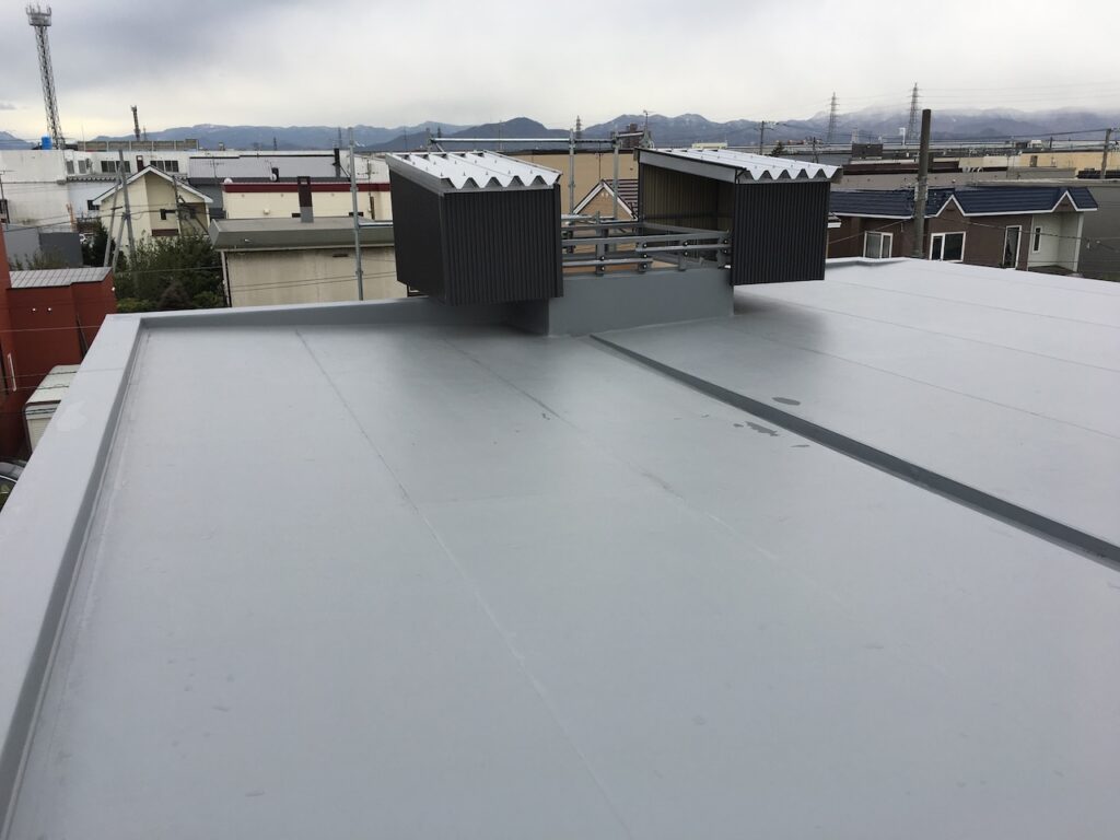 スライドルーフ屋根リフォーム工事後の写真 札幌市T様邸