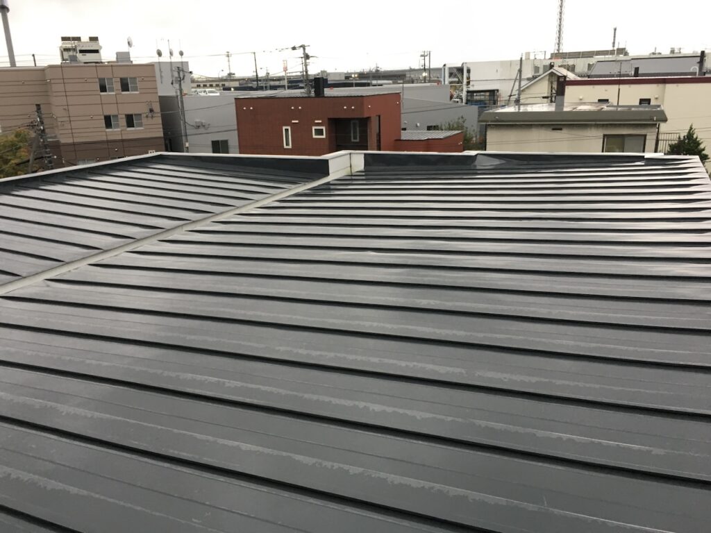 スライドルーフ屋根リフォーム工事前の写真 札幌市T様邸