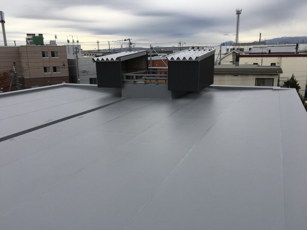 スライドルーフ屋根リフォーム工事後の写真 札幌市T様邸