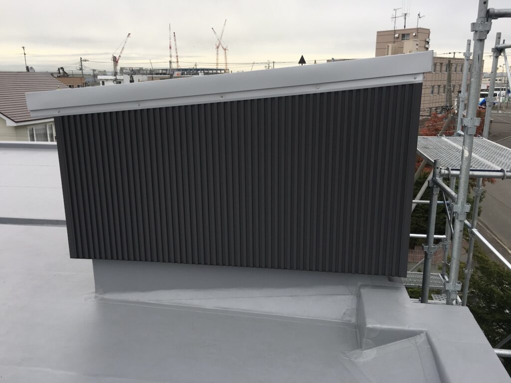 スライドルーフ屋根リフォーム工事後の写真 札幌市T様邸