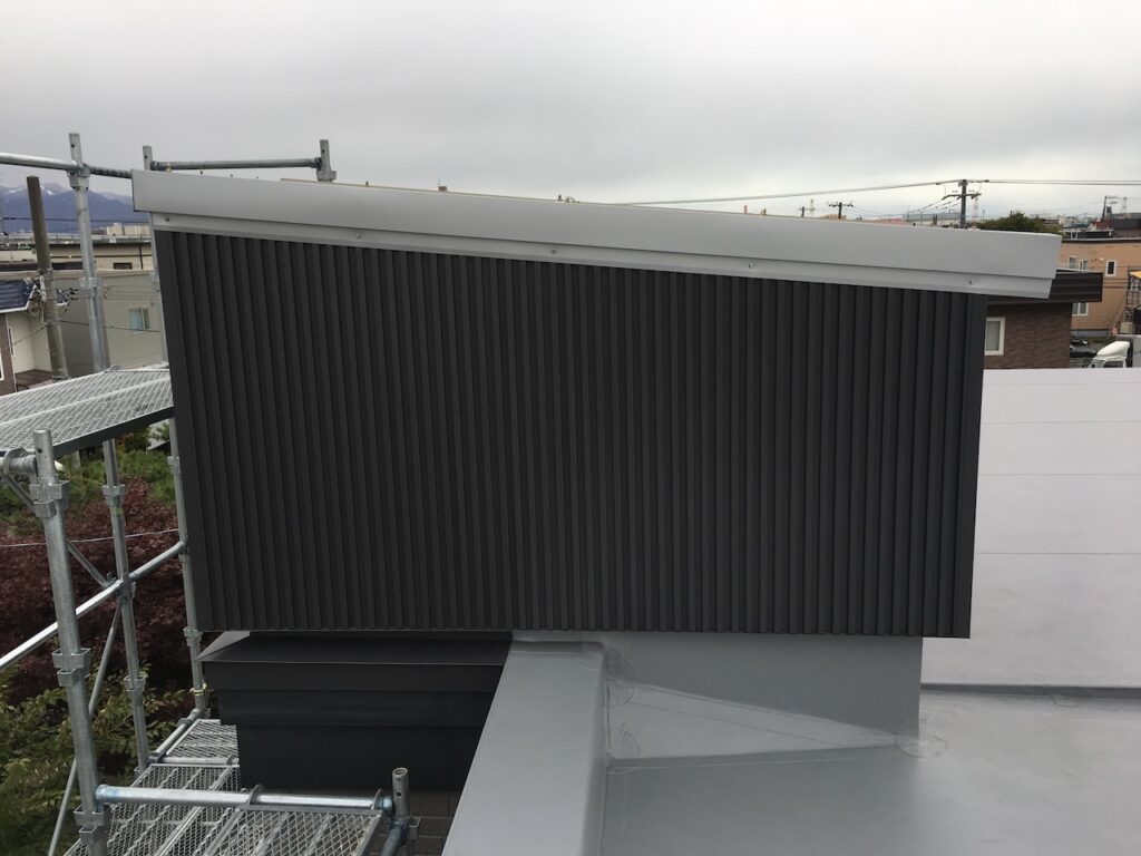 スライドルーフ屋根リフォーム工事後の写真 札幌市T様邸
