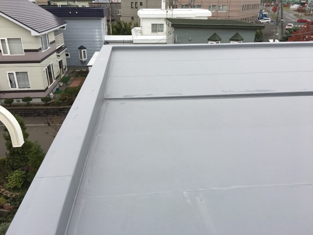 スライドルーフ屋根リフォーム工事後の写真 札幌市T様邸