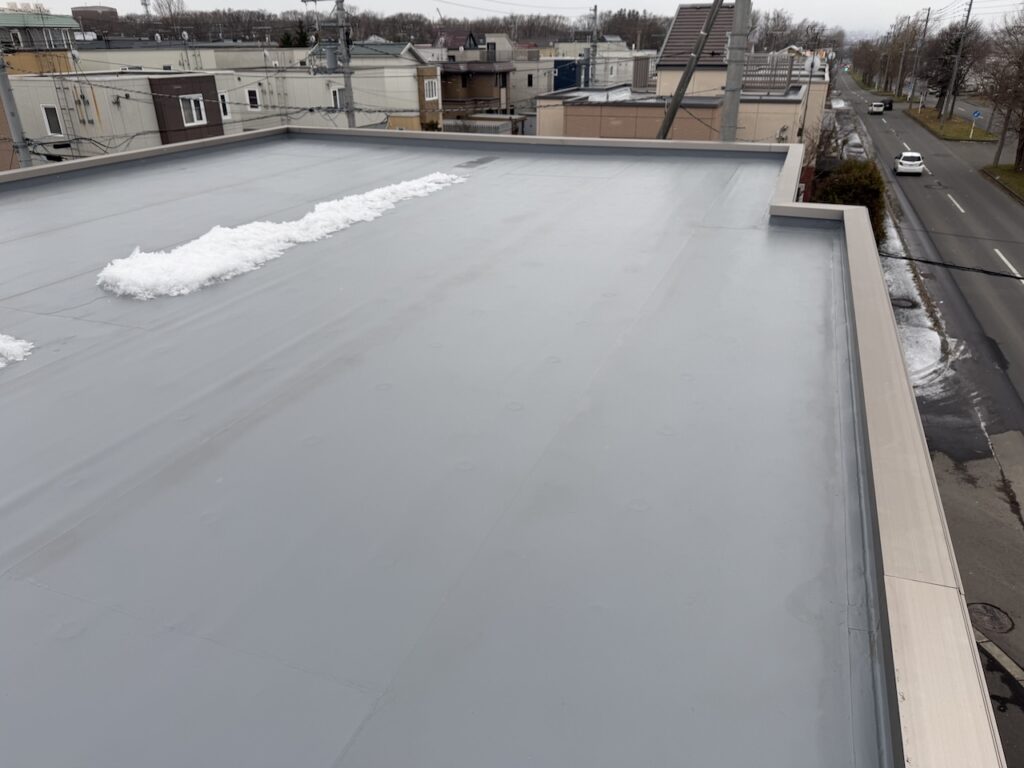 積水ハウス屋根防水リフォーム工事 江別市T様邸工事後の状態