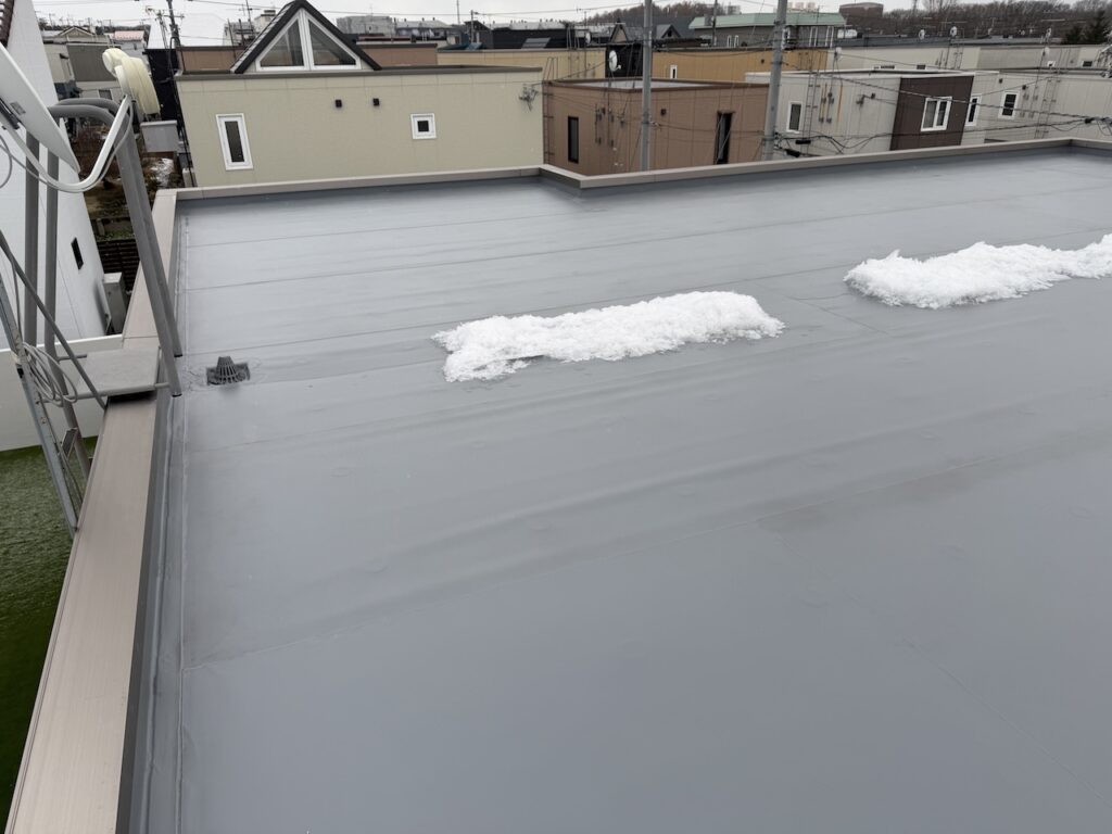 積水ハウス屋根防水リフォーム工事 江別市T様邸工事後の状態