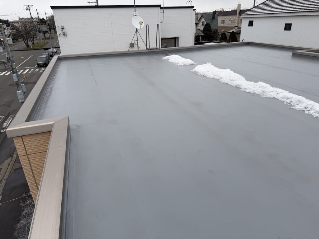 積水ハウス屋根防水リフォーム工事 江別市T様邸工事後の状態