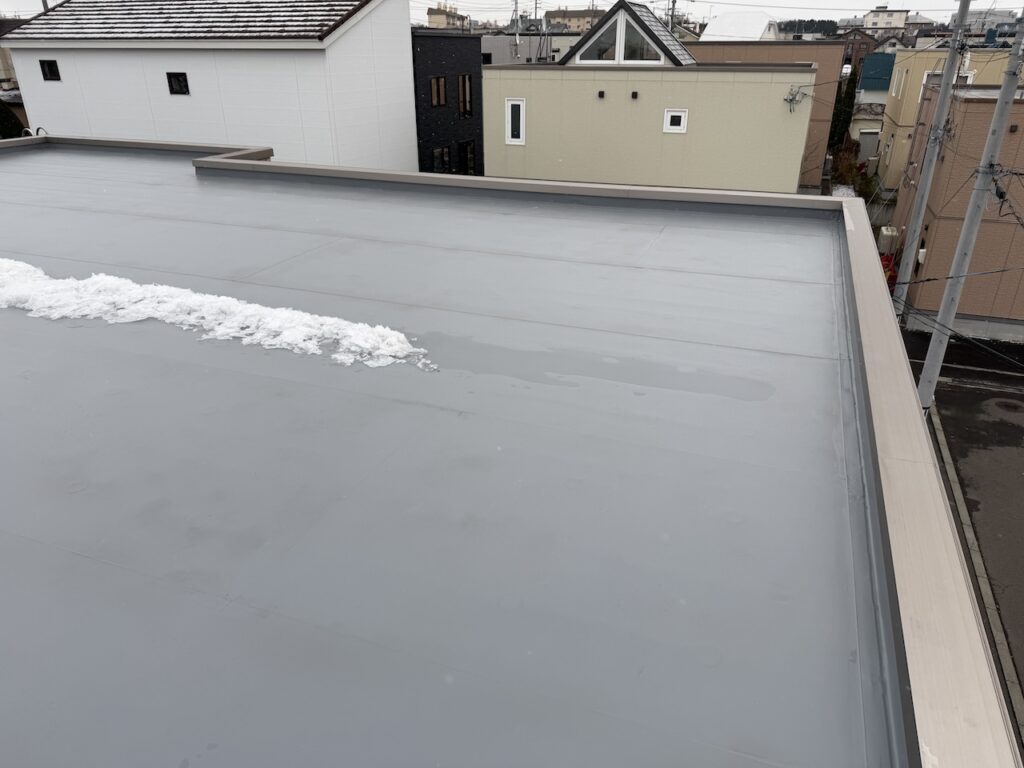 積水ハウス屋根防水リフォーム工事 江別市T様邸工事後の状態