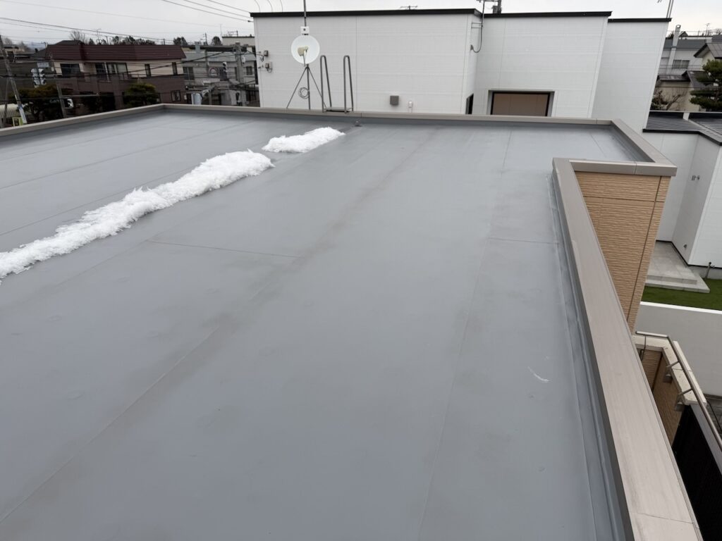 積水ハウス屋根防水リフォーム工事 江別市T様邸工事後の状態