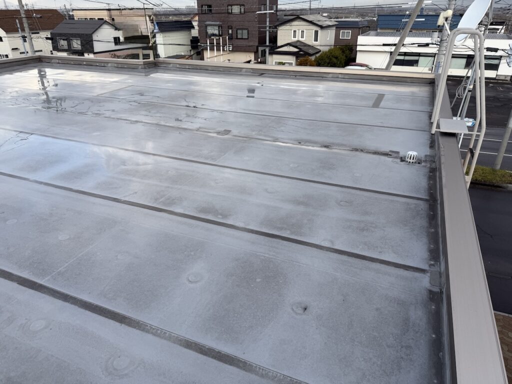 積水ハウス屋根防水リフォーム工事 江別市T様邸工事前の状態