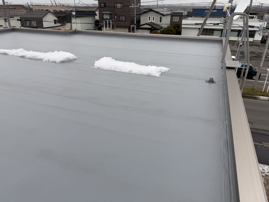 積水ハウス屋根防水リフォーム工事 江別市T様邸工事後の状態