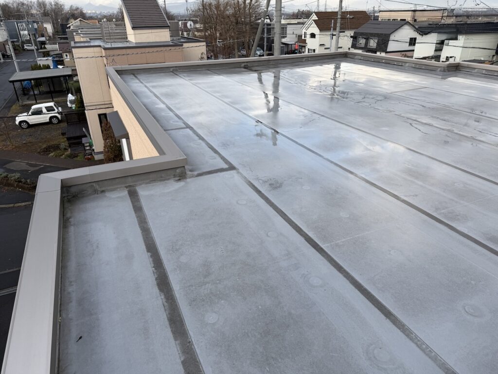 積水ハウス屋根防水リフォーム工事 江別市T様邸工事前の状態