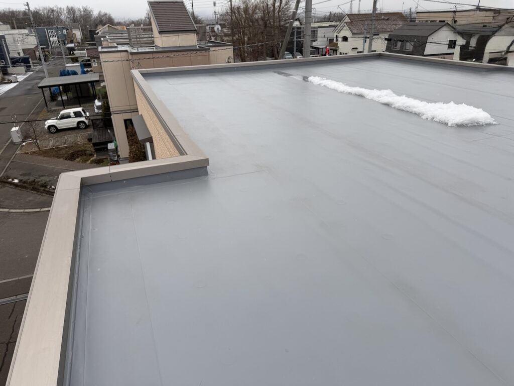 積水ハウス屋根防水リフォーム工事 江別市T様邸工事後の状態