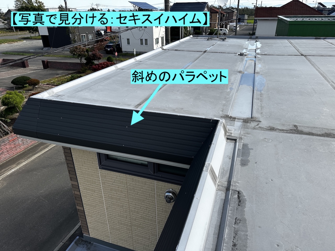 写真で判定（セキスイハイムの特徴）