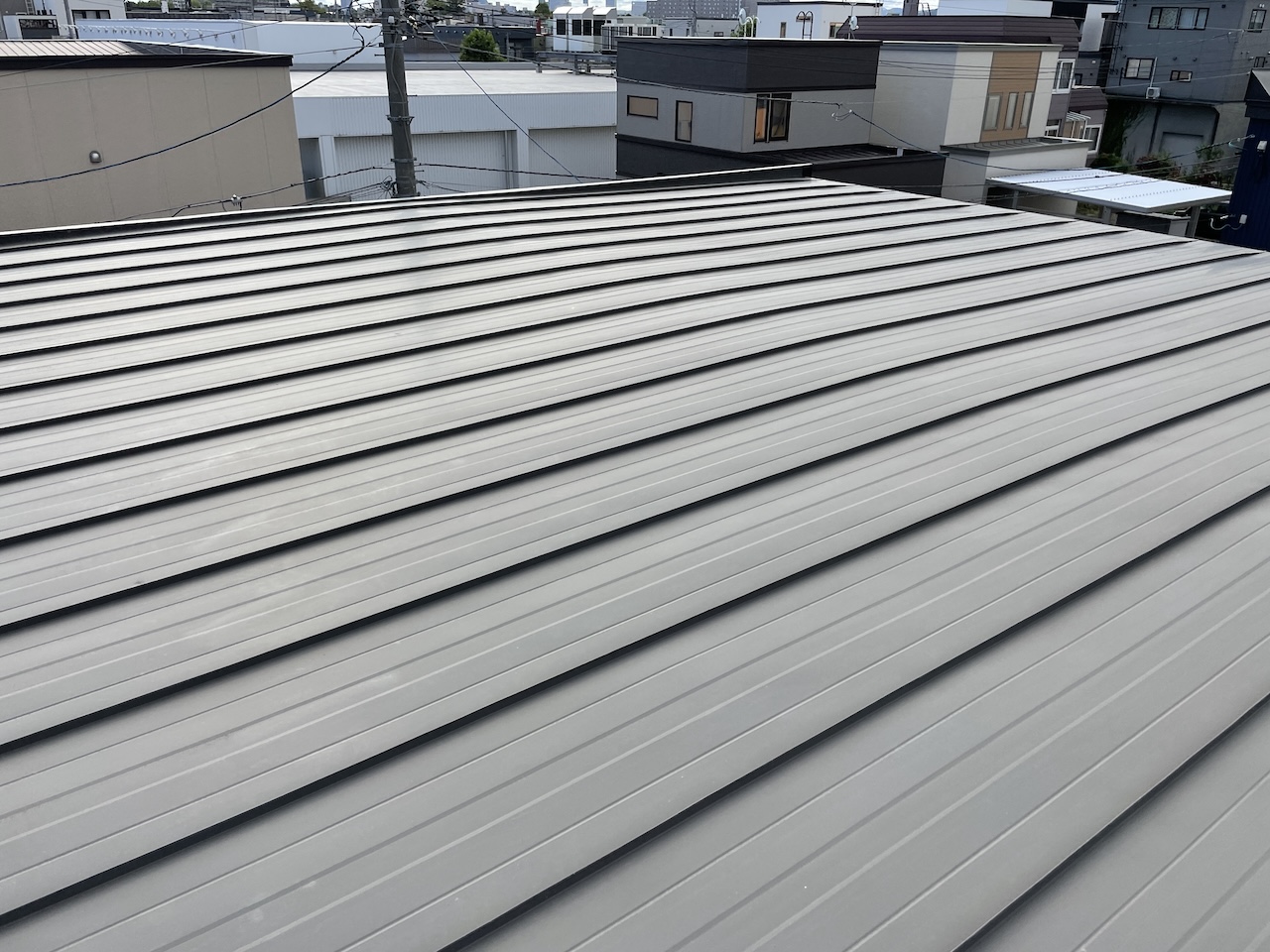 札幌市セキスイハイム屋根防水リフォーム施工前