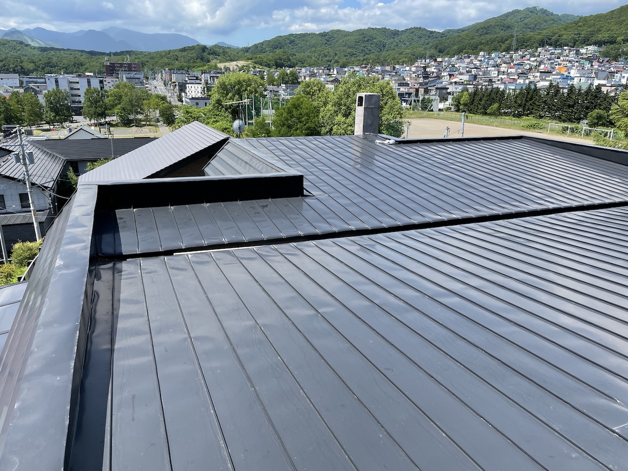 札幌市南区K様邸セキスイハイム屋根防水リフォーム施工前