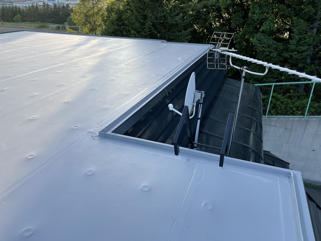 札幌市南区K様邸セキスイハイム屋根防水リフォーム施工後